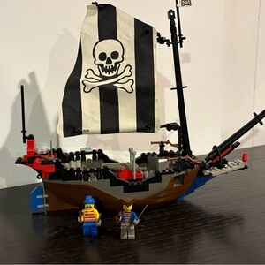 Lego set vintage, renegade runner 6268 pirate boat